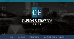 Desktop Screenshot of capronedwards.com